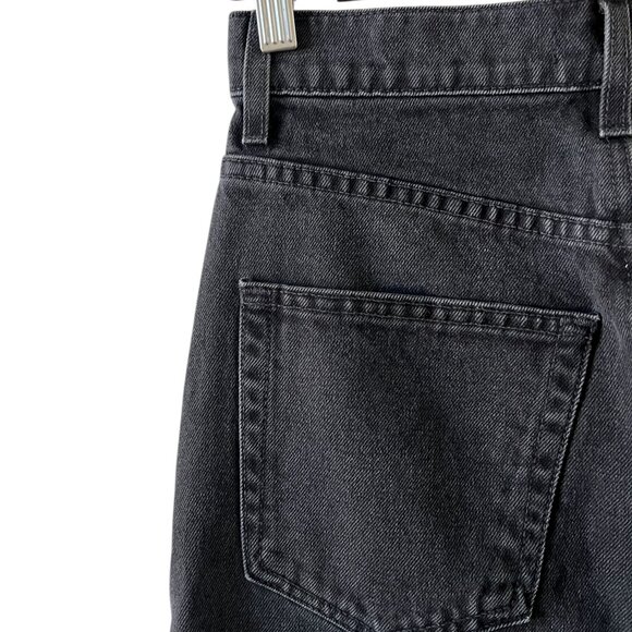 GRLFRND Amara Denim Maxi Pencil Skirt With Back Slit In Loleta Size 24 - Picture 12 of 16